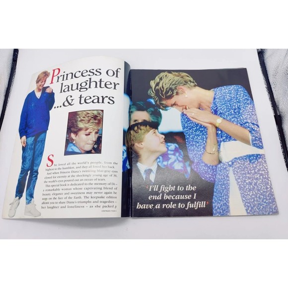 Vintage Special Commemorative Tribute DIANA Life of a Legend Magazine 1997 90s - Picture 5 of 6